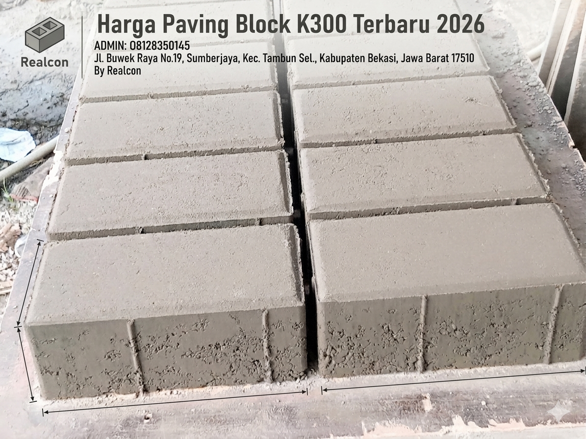 Harga Conblock Per M2