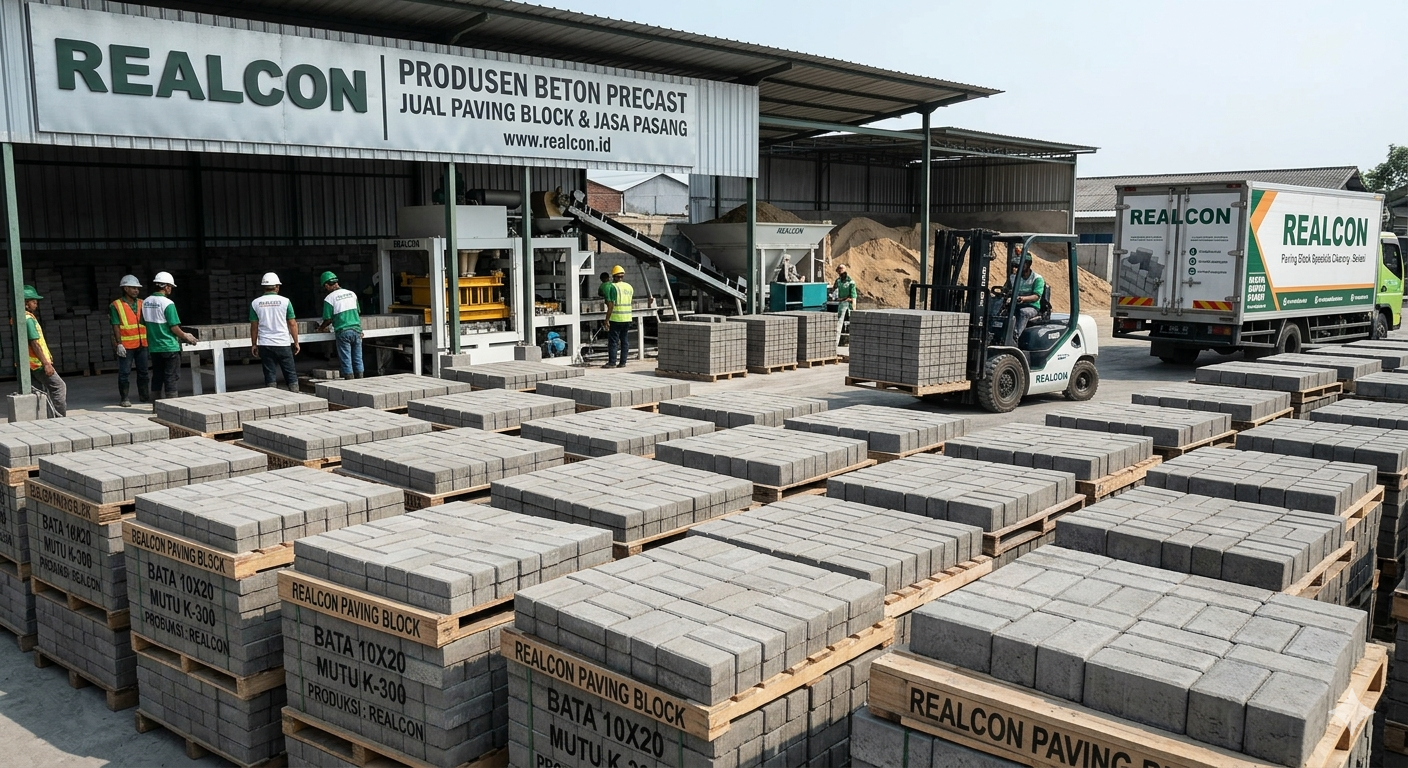 Panduan Lengkap Harga Paving Block 10×20: Spesifikasi, Mutu Beton, dan Biaya Pasang 2026
