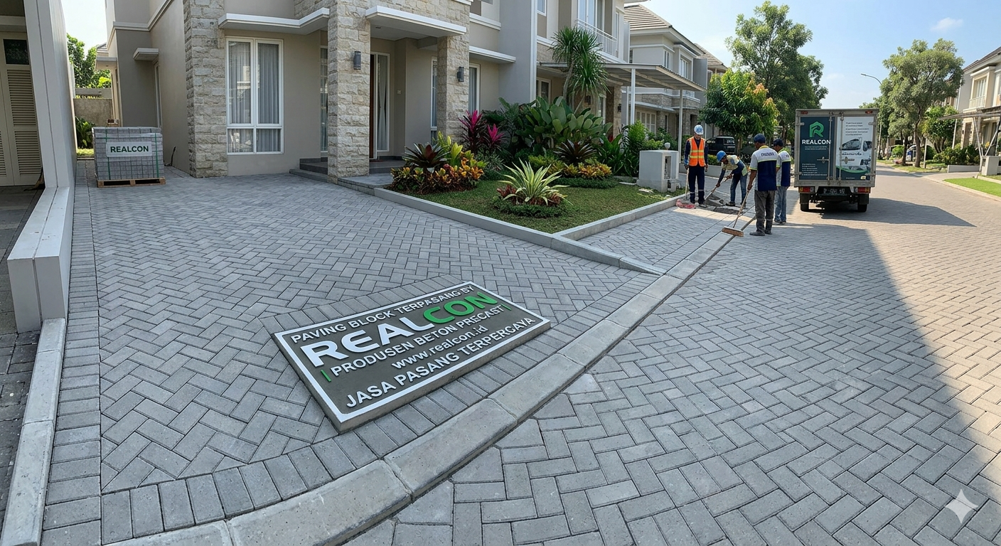 Panduan Lengkap Harga Paving Block Per Meter 2026: Material, Jasa Pasang, dan Tips Hemat
