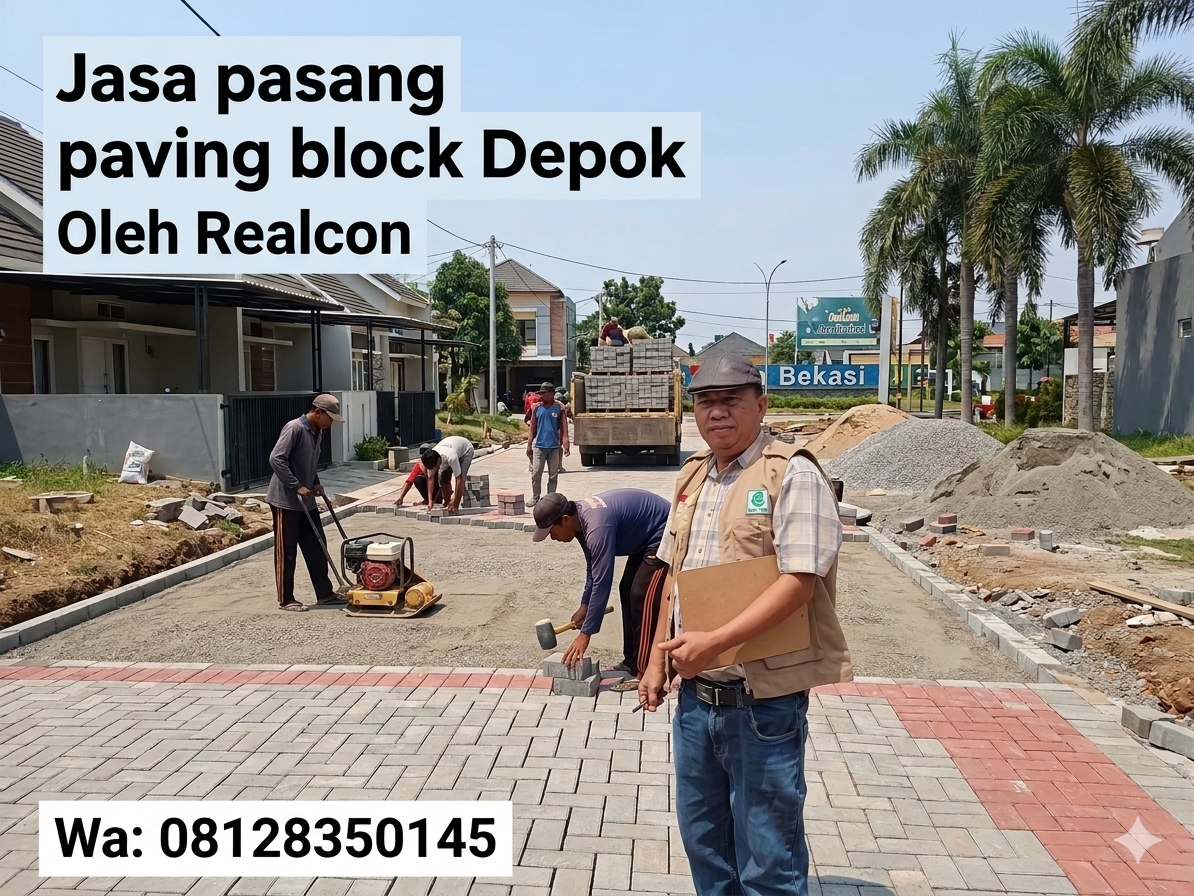 Jasa pasang paving block Depok