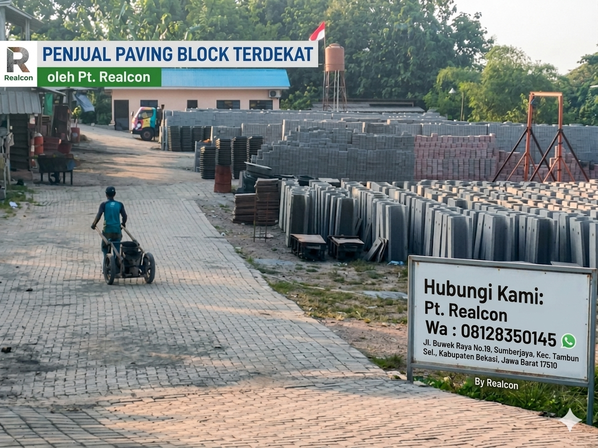 Penjual paving block terdekat