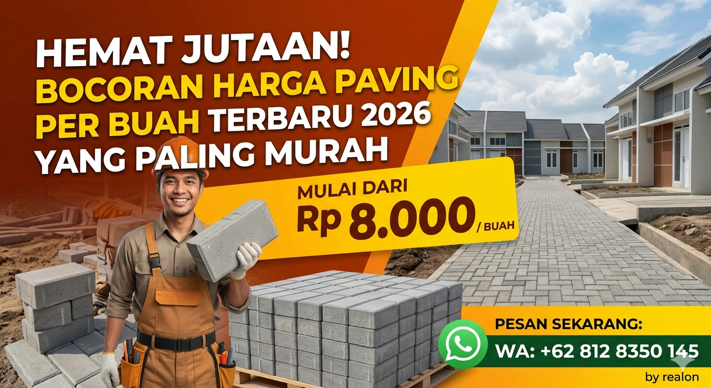 harga paving block per buah