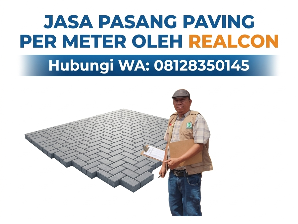 Solusi Cerdas! Jasa Pasang Paving Per Meter yang Menjamin Hasil Rapi dan Awet (Efficiency)