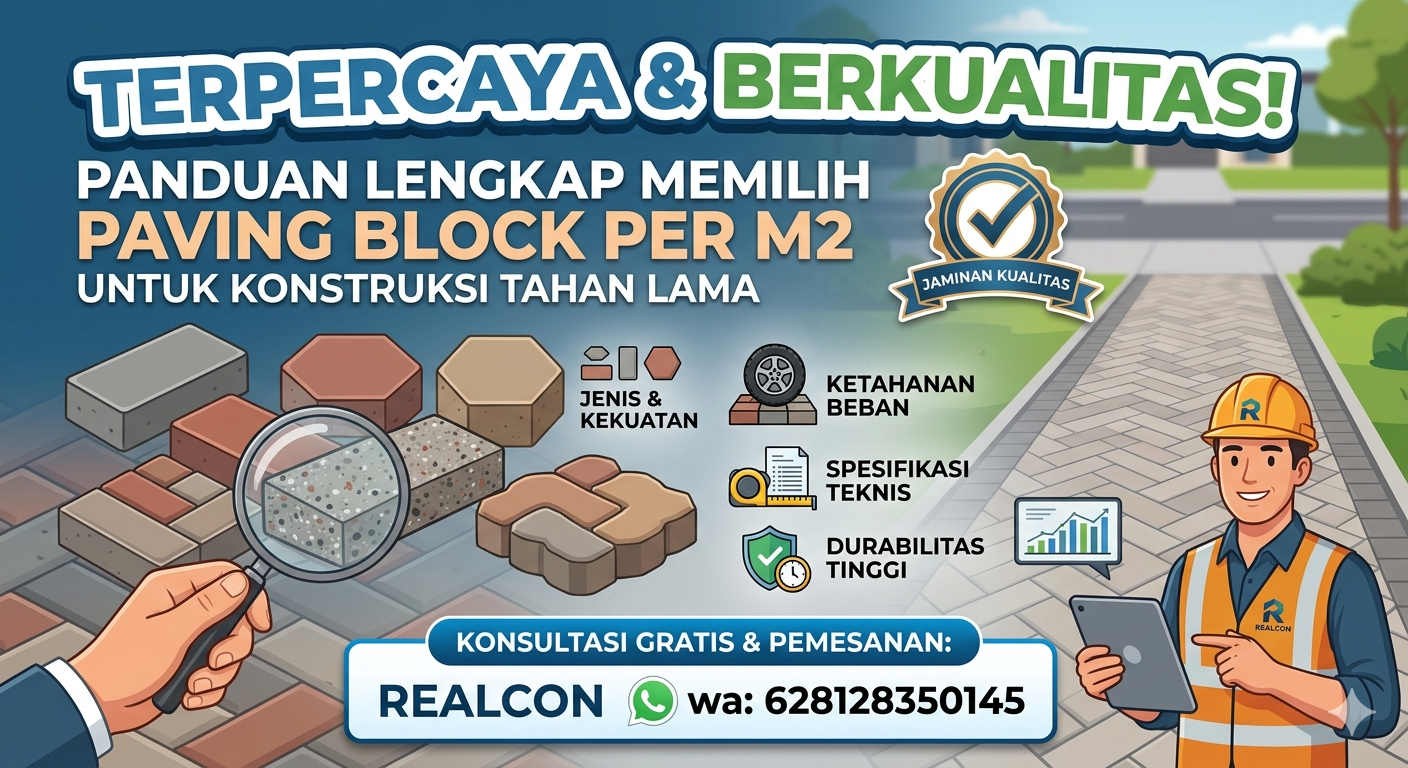 paving block per m2