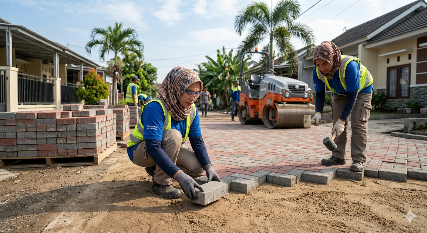 jasa pasang paving block terdekat