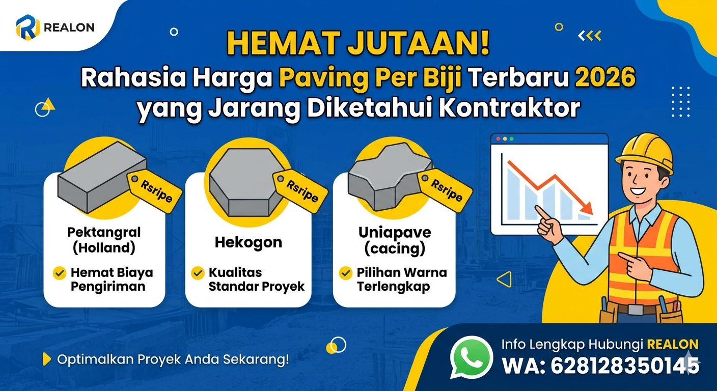 harga paving per biji