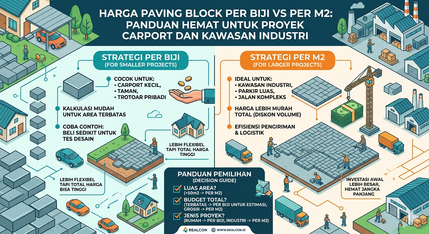 Harga Paving Block Per Biji